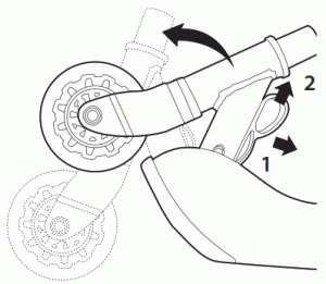 Razor 140627 Folding Kiddie Kick Scooter - fig 1
