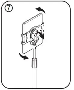 StarTech STNDTBLTMOB Mobile Floor Stand for Tablets -OPERATION