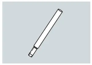 Removable connector piece