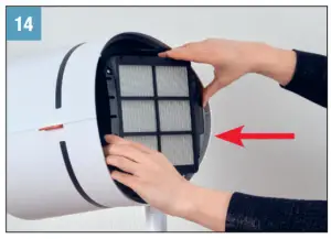 Cleaning instruction