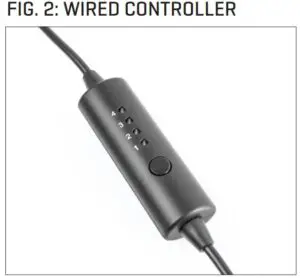 FIG. 2: WIRED CONTROLLER