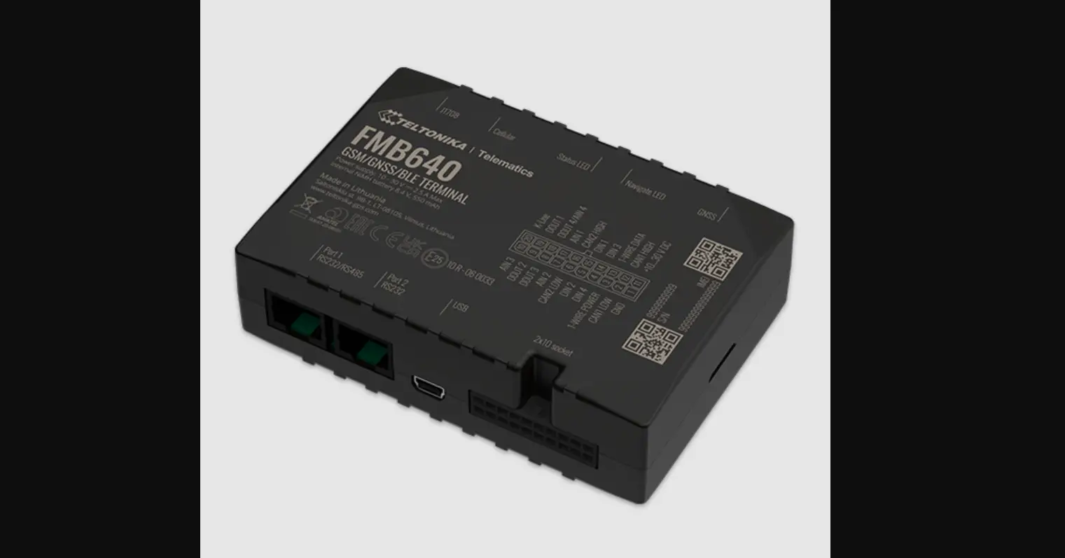 Teltonika Fmb640 Professional Gps Tracker User Manual Teltonika Fmb640 Professional Gps Tracker User Manual