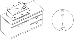 Kraus KWU111 17 Kore Workstation Stainless Steel Undermount Kitchen Sinks - Attach Mounting Hardware