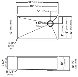 Kraus KWU111 17 Kore Workstation Stainless Steel Undermount Kitchen Sinks - KWU110-32 PGM