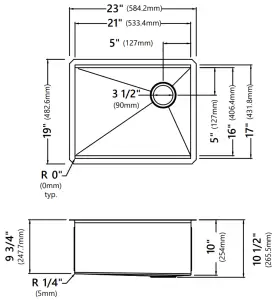 Kraus KWU111 17 Kore Workstation Stainless Steel Undermount Kitchen Sinks - KWU111-23