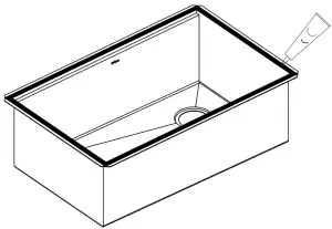 Kraus KWU111 17 Kore Workstation Stainless Steel Undermount Kitchen Sinks - Secure Sink to Countertop