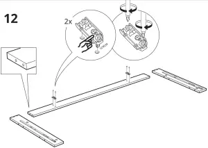 IKEA 804 834 38 Alex Student Study Desk - 12
