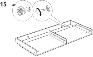 IKEA 804 834 38 Alex Student Study Desk - 15