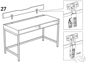 IKEA 804 834 38 Alex Student Study Desk - 27