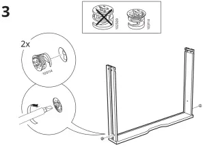 IKEA 804 834 38 Alex Student Study Desk - 3
