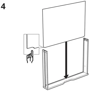 IKEA 804 834 38 Alex Student Study Desk - 4