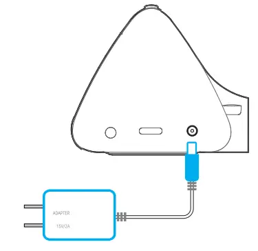 KMS Partner INNOmovie S100 Portable Beam Projector - Charging