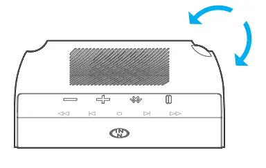 KMS Partner INNOmovie S100 Portable Beam Projector - Focus Adjustment