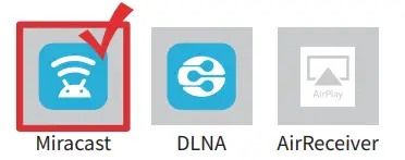 KMS Partner INNOmovie S100 Portable Beam Projector - Mirroring