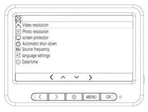 Elikliv MS2 WiFi Digital Microscope - Menu Interface