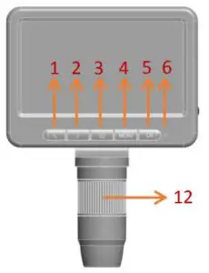 Elikliv MS2 WiFi Digital Microscope - Parts and Functions