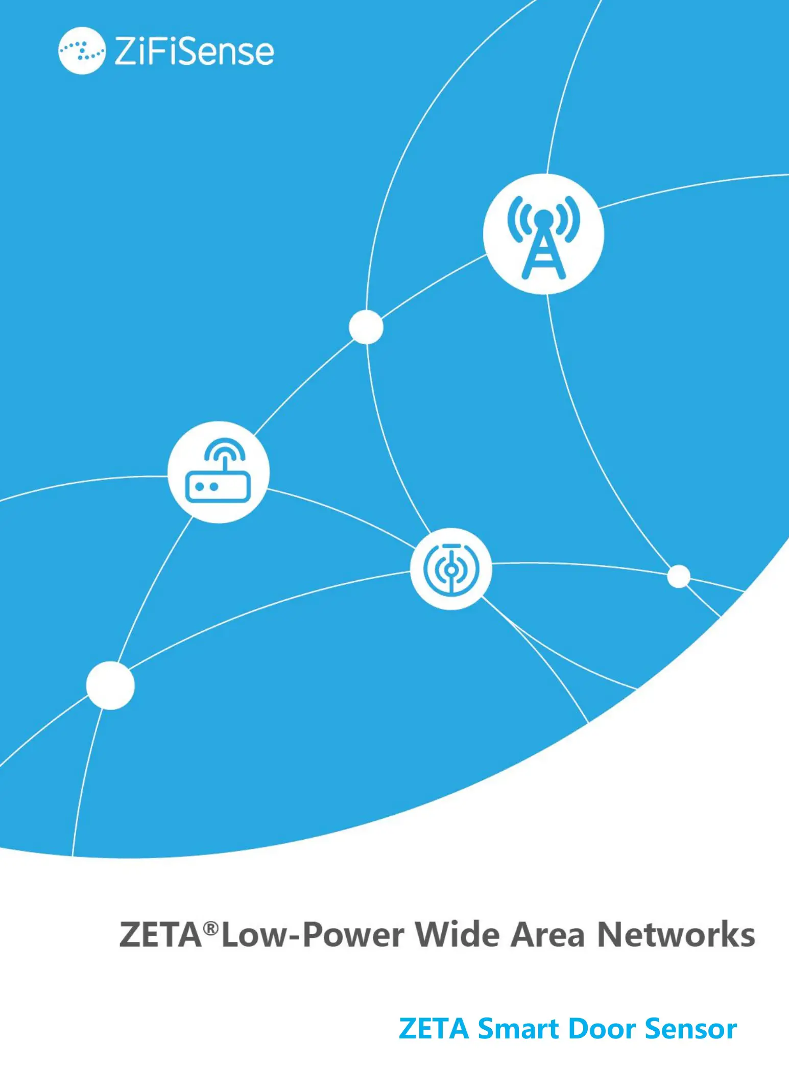 ZiFiSense DMZ3ZT92 ZETA Smart Door Sensor Instruction Manual