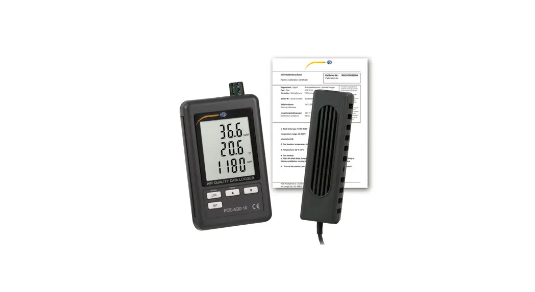 Pce-aqd 10 Co2 Data Logger User Manual Pce-aqd 10 Co2 Data Logger User Manual