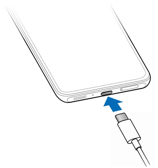 ZTE A2022L Axon 30 Pro Smartphone - adapter