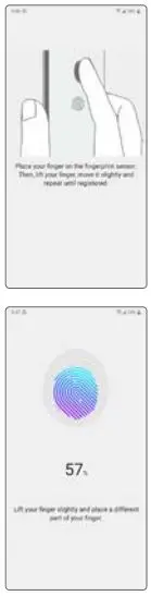 LG Harmony 4 - Fingerprint Sensor