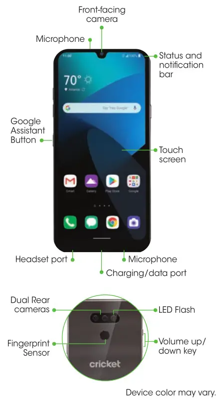 LG Harmony 4 - Getting to know