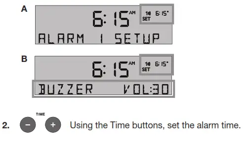 Alarm Setup
