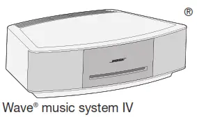 Wave ® music system IV