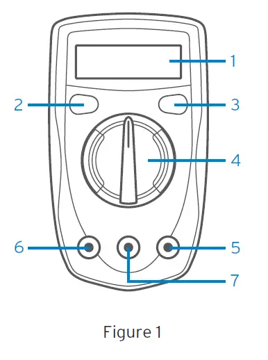 ETEKCITY MSR-R500 Digital Multimeter and Voltage Tester-2