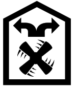 BOSCH DFM Extractor Hood - Air extraction mode 1