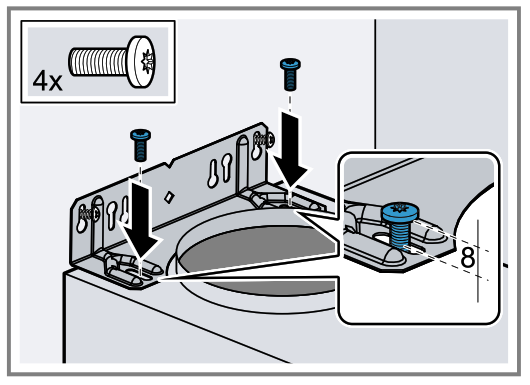 BOSCH DFM Extractor Hood - brackets