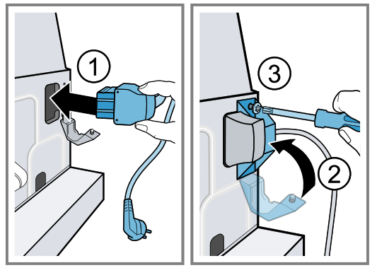 BOSCH DFM Extractor Hood - power cord