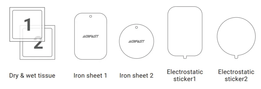ACEFAST D6 Air Vent Magnetic Car Holder - Product picture 2