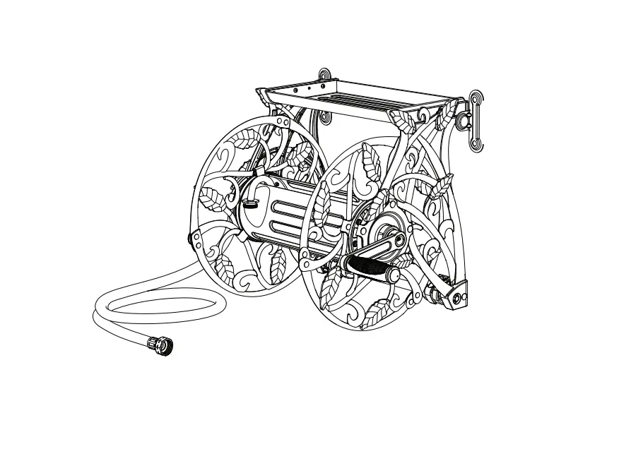 Cpe Hose Works Detachable Hose Reel Owner's Manual