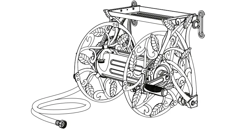 CPE DETACHABLE HOSE REEL