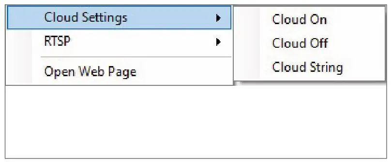 IP Video Corporation Halo Device Manager - Cloud settings