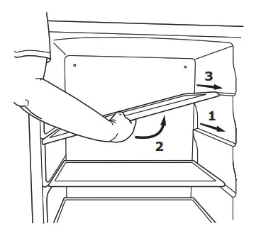 U-LINE 1 Class 115V 21 Inch Refrigerator Ice- INTERIOR SHELVES