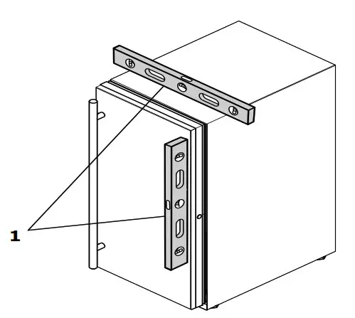 U-LINE 1 Class 115V 21 Inch Refrigerator Ice- LEVELING INFORMATION