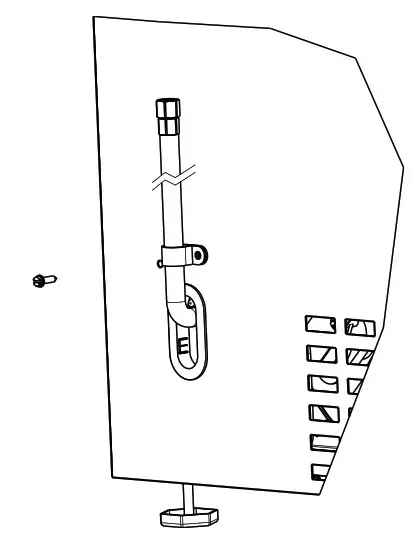 U-LINE 1 Class 115V 21 Inch Refrigerator Ice- retaining clip
