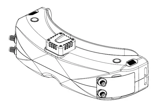 SKYZONE SKY04L LCOS 5.8GHz 48CH Steadyview Product
