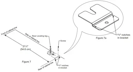 DCS RF24RE4 Outdoor Refrigerator - in bracket
