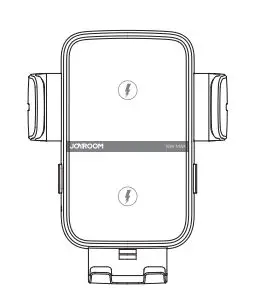 JOYROOM JR-ZS246 Dual-Coil Wireless Car Charge Holder 3