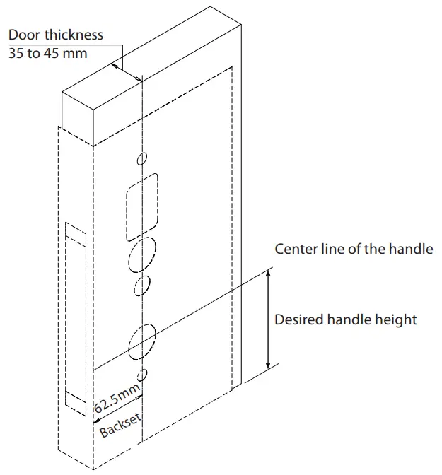 ZKTeco ZL500 Wireless Hotel Lock-fig4