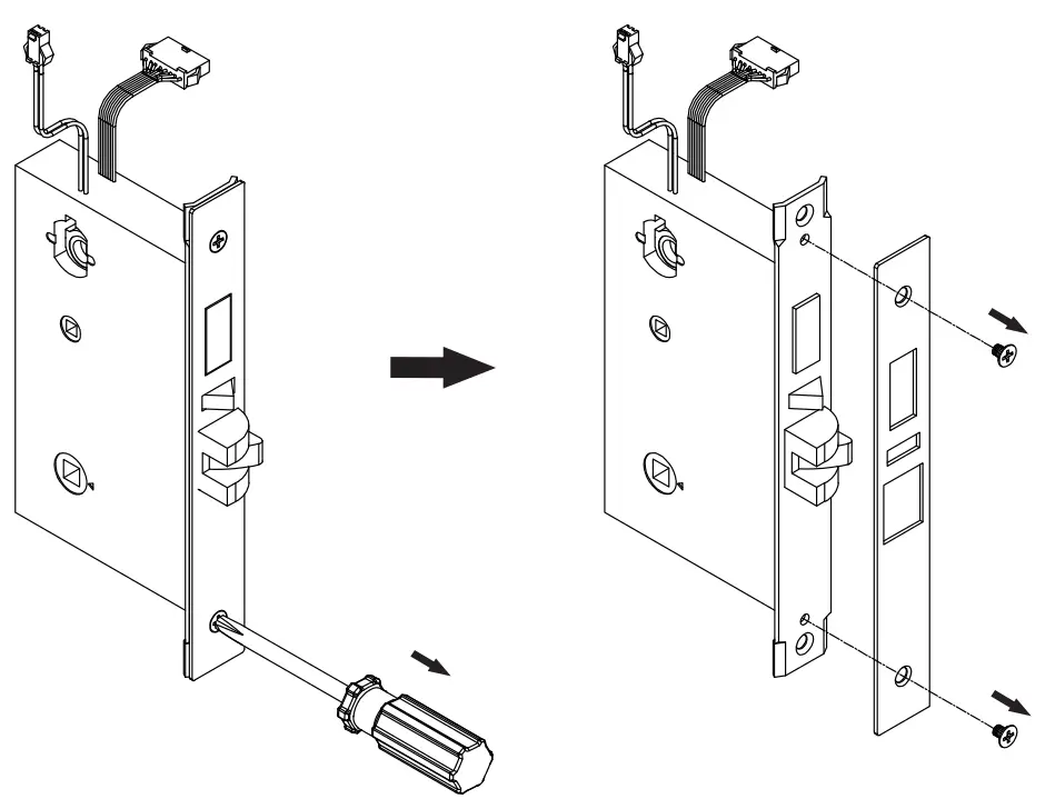 ZKTeco ZL500 Wireless Hotel Lock-fig5
