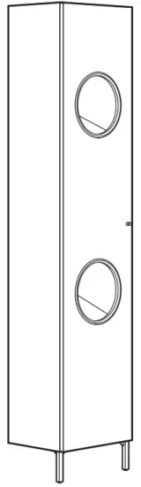 IKEA 09 159 53 NYSJÖN Storage Combination for Laundry