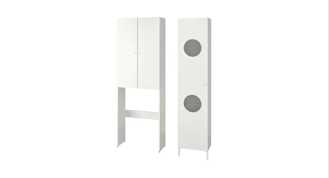 Ikea 094.159.53 Nysjön Storage Combination For Laundry Instruction Manual