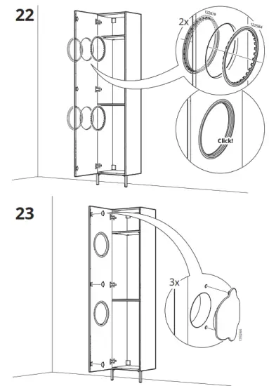 IKEA 09 159 53 NYSJÖN Storage Combination for Laundry - fig 19