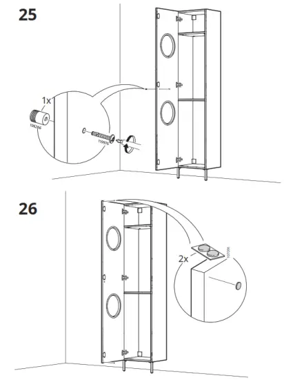 IKEA 09 159 53 NYSJÖN Storage Combination for Laundry - fig 21