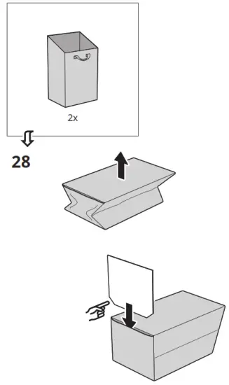 IKEA 09 159 53 NYSJÖN Storage Combination for Laundry - fig 23
