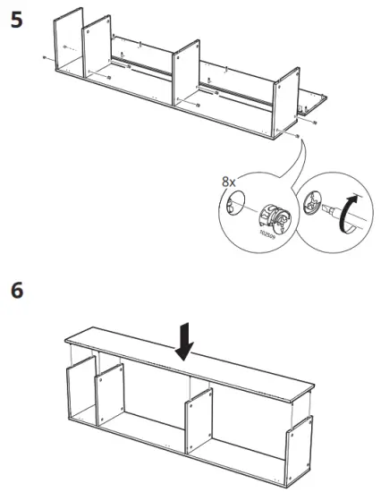 IKEA 09 159 53 NYSJÖN Storage Combination for Laundry - fig 7