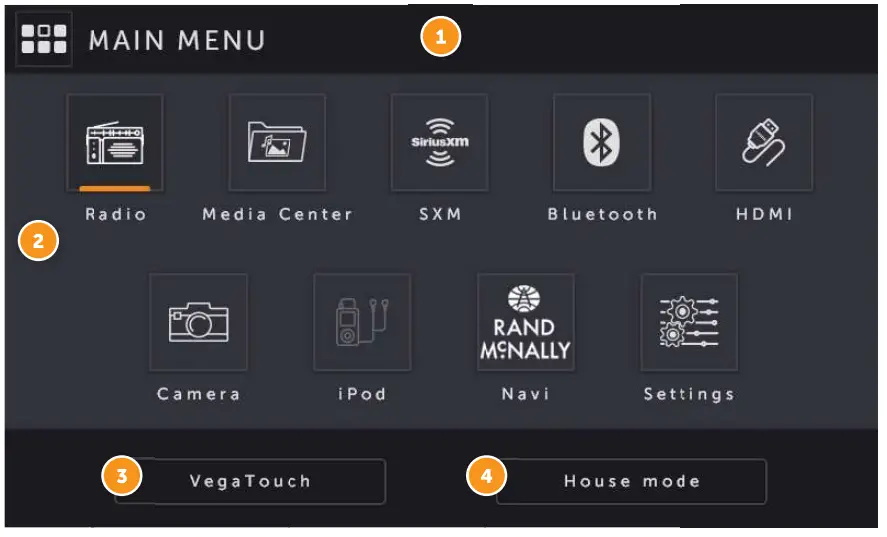 Xite Solutions XSG4NA Infotainment System - app 2